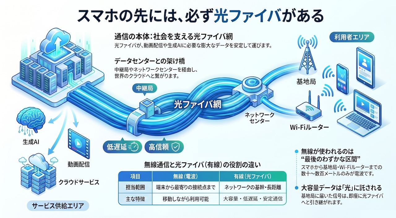 が支えた「光通信革命」